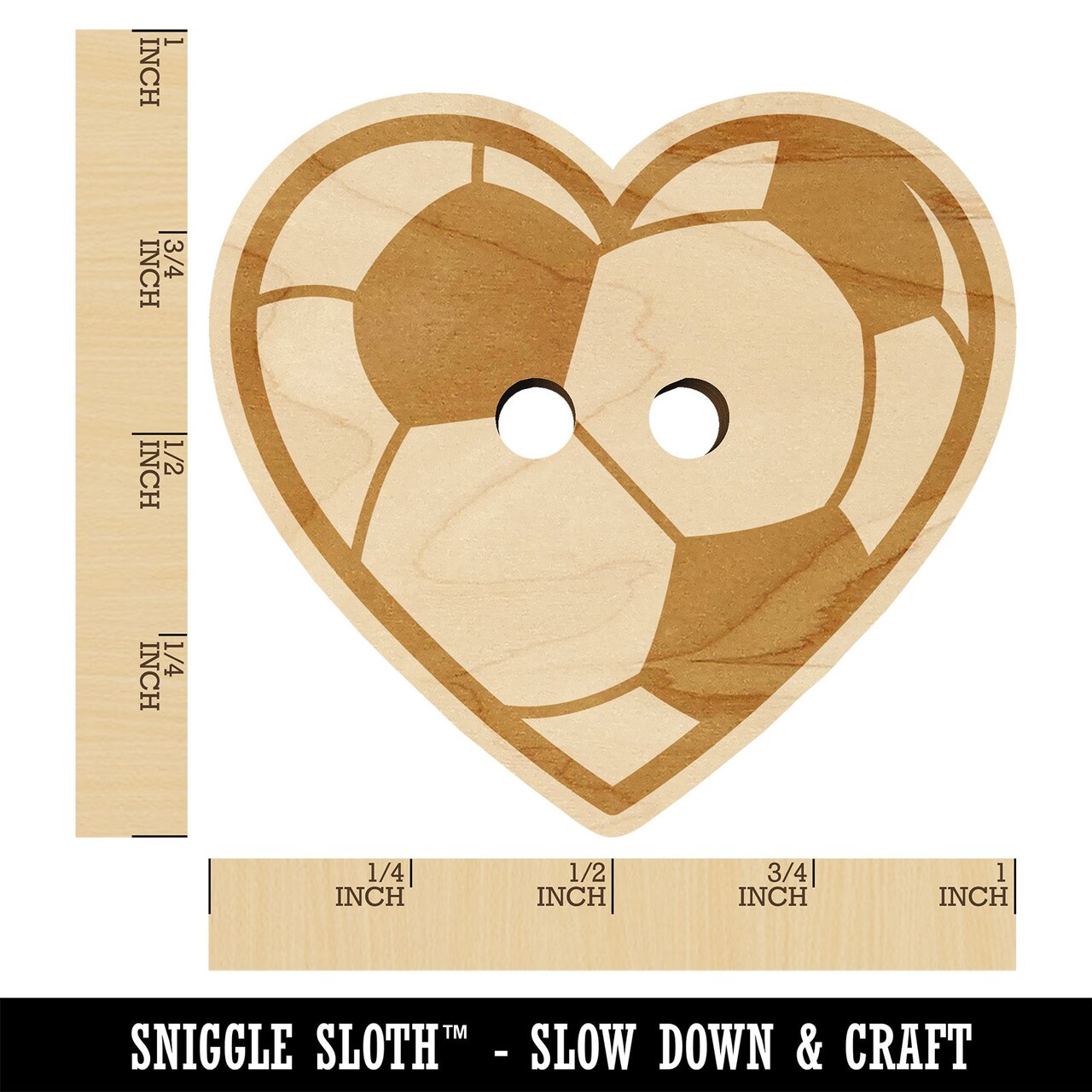 Sports buttons crafts deals
